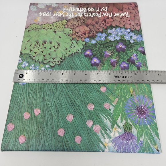 Vintage 1984 Nikki Schumann 12 Poster Portfolio Calendar Prints 11x14 Frameable - Picture 15 of 16